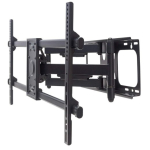 Manhattan Full Motion TV & Monitor Wall Mount (37-75", Black, VESA 200x200 to 800x400mm, Max 75kg, Lifetime Warranty)
