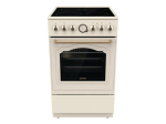 Gorenje Cooker GECS5B70CLI Hob type Vitroceramic Oven type Electric Beige Width 50 cm Depth 59.4 cm Energy efficiency class A 70 L