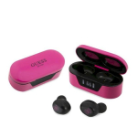 Guess GUTWST31EK TWS Bluetooth-kuulid + magenta laadimispesa