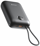Swissten Voltbox 35W Power Bank 20000 mAh sisseehitatud USB-C ja Lightning kaablitega