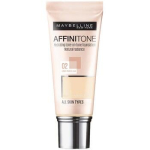 Affinitione Hydrating Tone-One-Tone Foundation - &Uuml;htlustav k&otilde;rglagregaažiga meik HD pigmentidega 30 ml Light Porcelain