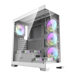Arvutikorpuse Darkflash DS900 (valge) + 7 ARGB ventilaatorit