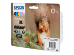 Epson 378XL Multipack foto must, kollane, ts&uuml;aan, hele magenta, hele ts&uuml;aan C13T37984010