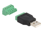 Delock USB adapter must roheline