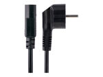 StarTech.com 3m (10ft) Arvuti Toitejuhe, 18AWG, Schuko kuni C13 Toitejuhe, 10A 250V, Must Asendus AC Juhe, TV/Monitor Toitekaabel, Schuko CE