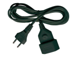 brennenstuhl 2x0.75 pikendusjuhe voolu jaoks 5m must
