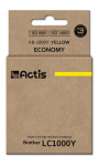 Actis KB-1000Y tindid (asendus Brother LC1000Y/LC970Y jaoks; Standardne; 36 ml; kollane)