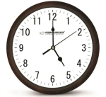 Esperanza Los Angeles Round Mechanical Clock Black, White