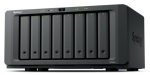 Synology DiskStation DS1825+ NAS/varustusserver Ryzen Embedded V1500B 8 DDR4 0 TB Must