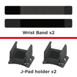 iPega SW2136 spordirihmad Nintendo Switch 2 JoyCon jaoks / must