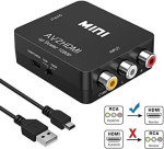 RoGer Adapter RCA-st HDMI-signaali edastamiseks (+Audio)