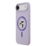 Karl Lagerfeld Vedelsilikon Karl ja Choupette MagSafe Kott Apple iPhone 17 Air jaoks