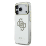 Guess PC/TPU Mirror 4G Glitter Logo MagSafe &uuml;mbris Apple iPhone 17 Pro Max jaoks