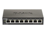 D-Link Smart Gigabit Ethernet Switch DGS-1100-08V2 Managed Desktop V&auml;lised toiteallikad 24 kuud(i)