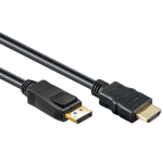 DISPLAY PORT KABLU HDMI/1.8M CC-DP-HDMI-6 GEMBIRD