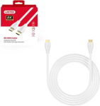 UNITEK HDMI 2.1 8K HDR kaabel, valge, 5 meetrit