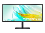 Samsung ViewFinity S6 S34C652UEU 34-tolline UltraWide VA monitor HDMI, DisplayPort, USB-C, 100Hz-ga