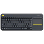 Logitech juhtmeta puuteklaviatuur K400 Plus Wireless Nordic klaviatuur