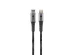 Goobay Lightning kaabel 2m punutud MFi