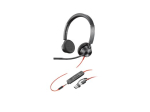 HP Poly Blackwire 3325 juhtmega k&otilde;rvaklapid mustad