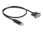Delock USB 2.0 seeria kaabel 50cm must