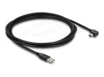 Delock USB 2m USB kaabel - Black