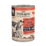 WIEJSKA ZAGRODA J&auml;nes vasikalihaga kassipoegadele - m&auml;rgkassitoit - 400g