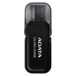ADATA UV240 64GB USB-m&auml;lupulk, must