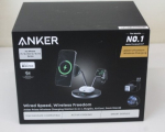 M&Uuml;&Uuml;DUD. Anker Prime Juhtmevaba Laadimistatsioon Qi2.2 25W juhtmevaba laadimine (3-&uuml;hes, MagGo, AirCool, Dock Tugijalg) Toiteallikas lisatud AVAMATA...