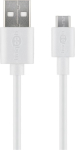 Goobay Micro USB laadimis- ja s&uuml;nkroonimiskaabel 43837 USB-A 2.0 kuni Micro-USB USB 2.0 mees (t&uuml;&uuml;p A) USB 2.0 mikro mees (t&uuml;&uuml;p B)