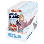 ANIMAL ISLAND Igap&auml;evase segu kassipoeg Tursk koos Rabiga - m&auml;rgist kassatoidu - 12x85g