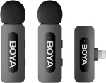 Boya BY-V2 juhtmevaba mikrofon Lightning V2.0