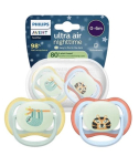 Philips Avent Ultra Air Night Beebi rihm 0-6m 2tk Roheline/Sinine