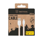 Tactical Stitch Thread USB-A/USB-C kaabel 0.3m / valge