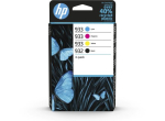 HP 932 / 6ZC71AE 4 tk v&auml;rvimikro (ts&uuml;aan, magenta, kollane, must, must)