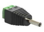 Delock DC 1,3 x 3,5 mm Isane 2 Pin Terminaliploki Helikohandaja