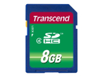 Transcend 8GB SDHC kaart