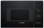 Bosch Serie 4 BFL520MB0 Mikrolaineahi Must Solo mikrolaineahi Sisseehitatud 20 L 800 W