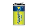 Varta Power laetavad 9V patareid (170mAh)