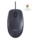 LOGITECH B100 optiline hiir must USB &auml;riettev&otilde;tetele OEM