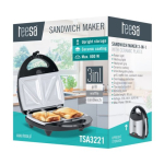 Teesa sandwichik&uuml;psetaja 3in1 Keraamilised padjad