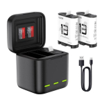 Kolmekanaliline aku laadija GoPro Hero 13 Black Telesin (S0-BCG-10-TGP)