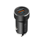 Forever CC-06 PD QC Autolaadija USB-C / USB / 20W