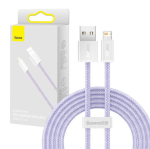 Baseus Dynaamilisi USB-Lightning kaabel, 2.4A, 2m (Lilla)