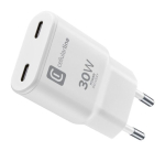 Cellularline GAN seinalaadija 2x-C 30W PD adapter 30W 2xUSB-C