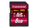 Transcend Ultimate 8GB SDHC kaart