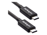 StarTech.com 50cm (1.6ft) Thunderbolt 3 kaabel, 40Gbps, 100W PD, 4K/5K video, Thunderbolt-sertifitseeritud, &uuml;hildub TB4/USB 3.2/DisplayPortiga Thun...