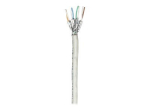 Intellinet V&otilde;rgu bulk Cat6-kaabel, 23 AWG, tahke traat, 305m, hall, vask, S/FTP, kast CAT 6 varustatud (STP) 305m bulk-kaabel hall