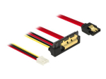 DeLOCK SATA Kaabel, 30cm, Must/Punane/Kollane