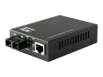 LevelOne GVT-2002 kiudoptilise media konverter Ethernet Fast Ethernet Gigabit Ethernet